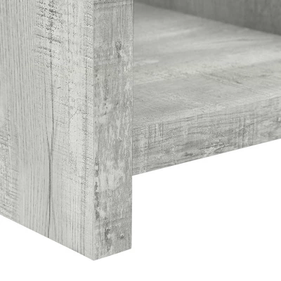 Modern Farmhouse Reclaimed Wood Look 2 Door 5 Shelf TV Stand For TVs Up To 60" - EveryRoom - Image 10