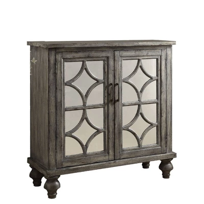 Velika Accent Table Weathered Gray - Acme Furniture - Image 6