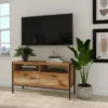 Loft & Luv Montana TV Stand For TVs Up To 50" Rustic Wood - Atlantic