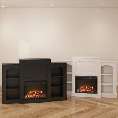 Kindle Cove Fireplace Mantel With Bookshelves - Room & Joy - Image 8