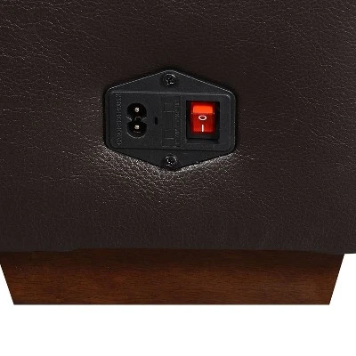 6pc Nara Dual Power Leather Reclining Sectional Sofas Espresso - Steve Silver Co. - Image 9