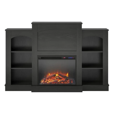 Kindle Cove Fireplace Mantel With Bookshelves - Room & Joy - Image 10