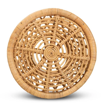 Seville Rattan End Table Natural - Bali & Pari - Image 2