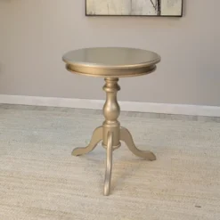 Paloma Side Table Champagne - Carolina Chair & Table