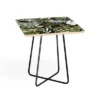 Marta Barragan Camarasa Dark Watercolor Jungle Side Table Black - Deny Designs