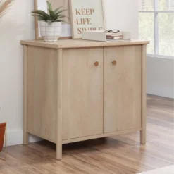 Whitaker Point Storage Cabinet Natural Maple - Sauder