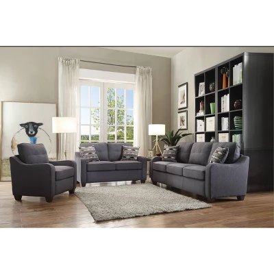 Cleavon Sofas Gray - Acme Furniture - Image 2
