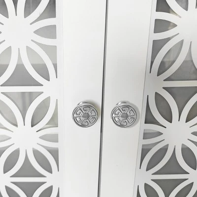 70" Modern Style TV Stand For TVs Up To 75" White - Festivo - Image 5