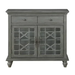 Summer Days 2 Drawer 2 Door Cupboard - Treasure Trove Accents