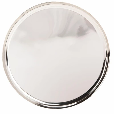 Calix Tri Leg Contemporary Glam Side Table - Silver/Gold - Safavieh - Image 5