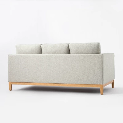 Woodland Hills Wood Base Sofa Light Gray - Threshold™ Designed With Studio McGee - Image 3