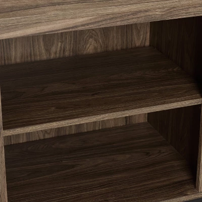 58" Silas Low Profile TV Stand For TVs Up To 65" Walnut - Crosley - Image 9