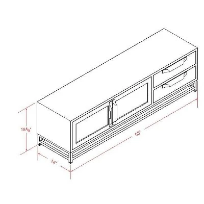 Gordon Media Center Natural - Powell Company - Image 14