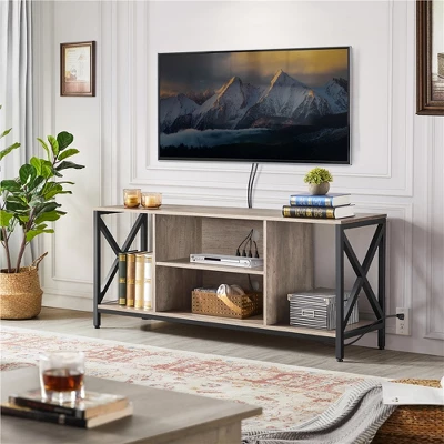 Yaheetech Industrial TV Stand TV Console With Storage