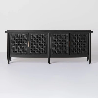 Wood & Cane Media Console - Hearth & Hand™ With Magnolia - Image 2