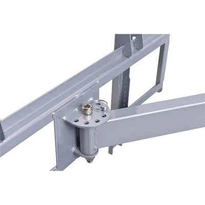 Symphony TV Stand For TVs Up To 75" Silver/Black - Proman Products - Image 2