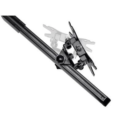 Monoprice Triple Monitor Pyramid Free Standing Desk Mount For 15-30in Monitors | Rotate 360°, Swivel ±60°, Tilt ±12° - Image 3