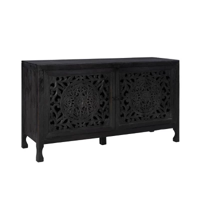 Heady 2 Door Carved Cabinet - Powell Company - Image 19