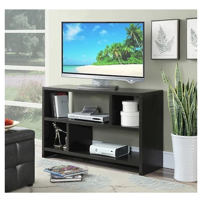 Northfield Console TV Stand For TVs Up To 50" With Shelves Espresso - Breighton Home - Image 2