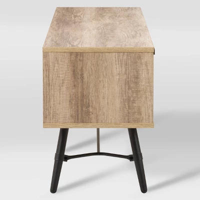 Aurora Duotone TV Bench For TVs Up To 80" - CorLiving - Image 2