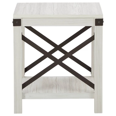 Bayflynn Square End Table White - Signature Design By Ashley - Image 3