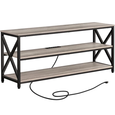 Yaheetech 55 Inch Industrial TV Stand 3-Layer TV Shelf - Image 9