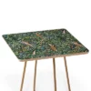 Jacqueline Maldonado Fauvist Trees Dark Side Square Table - Deny Designs