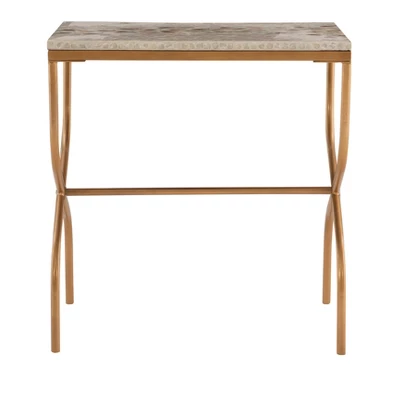 Prynne Accent Table Gold - Linon