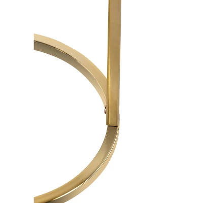 Ellias Round Side Table Black/Gold - Finch - Image 6