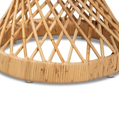 Seville Rattan End Table Natural - Bali & Pari