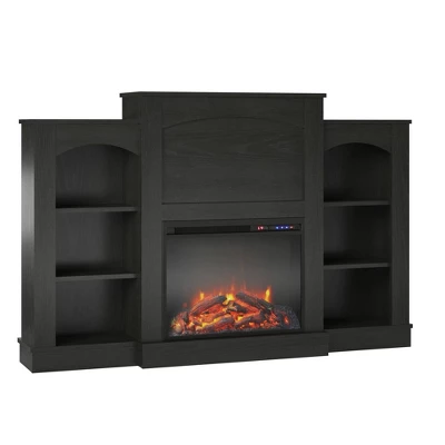 Kindle Cove Fireplace Mantel With Bookshelves - Room & Joy - Image 6